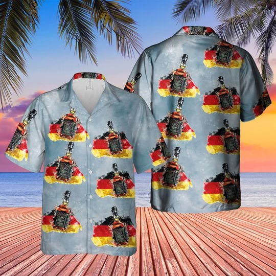 German Whiskey Hawaiian Shirt German Whiskey Hawaiian Shirt