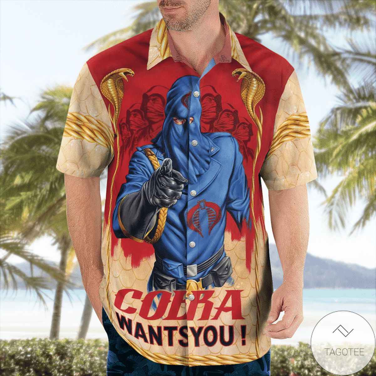 Gi Joe Cobra Want You Hawaiian Shirt Gi Joe Cobra Want You Hawaiian Shirt