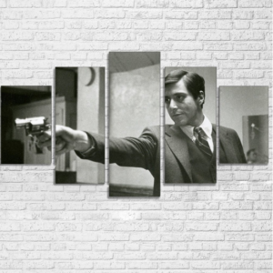 Godfather Michael - Movie 5 Panel Canvas Art Wall Decor