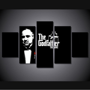 Godfather Movie - Movie 5 Panel Canvas Art Wall Decor