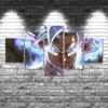 Goku Poster set Goku Ultra Instinct - Anime 5 Panel Canvas Art Wall Decor