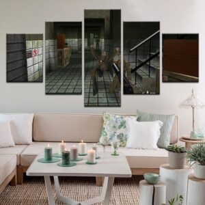 Goldeneye 007 - Gaming 5 Panel Canvas Art Wall Decor