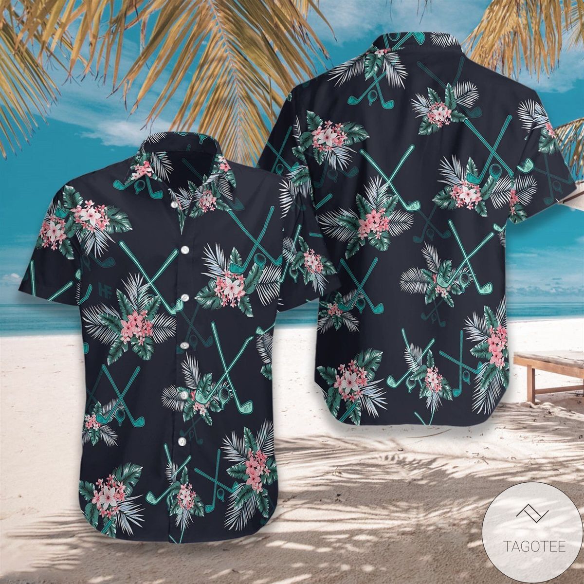 Golf Tropical Hawaiian Shirt Golf Tropical Hawaiian Shirt