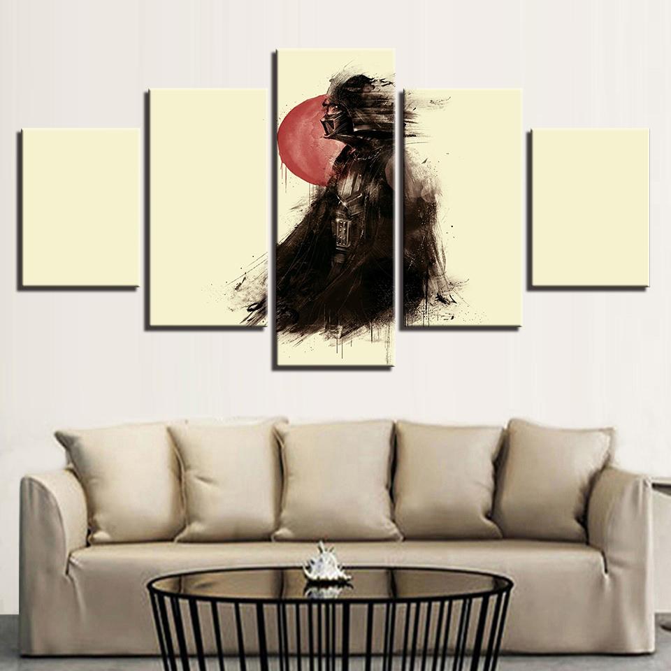Graffiti 1 - Abstract 5 Panel Canvas Art Wall Decor Graffiti 1 - Abstract 5 Panel Canvas Art Wall Decor