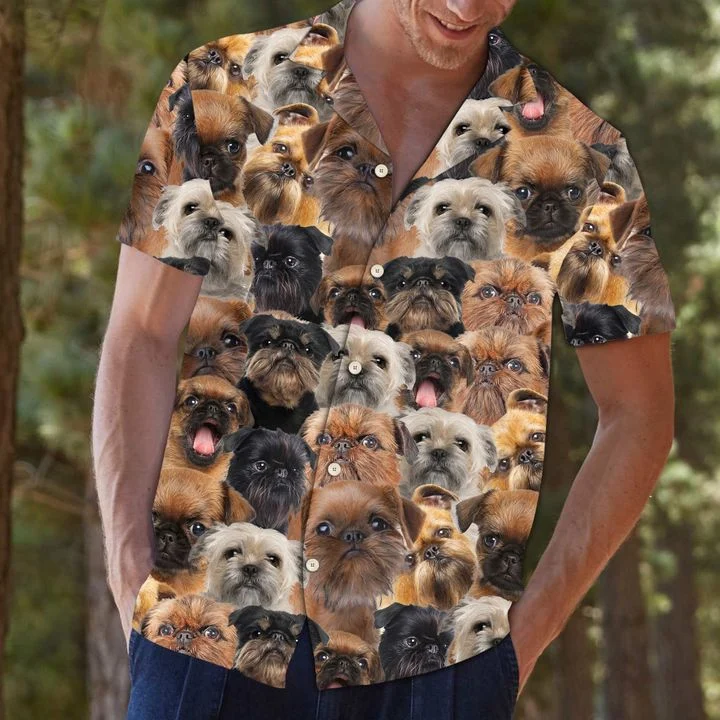 Griffon Bruxellois Awesome Hawaiian Shirt Griffon Bruxellois Awesome Hawaiian Shirt