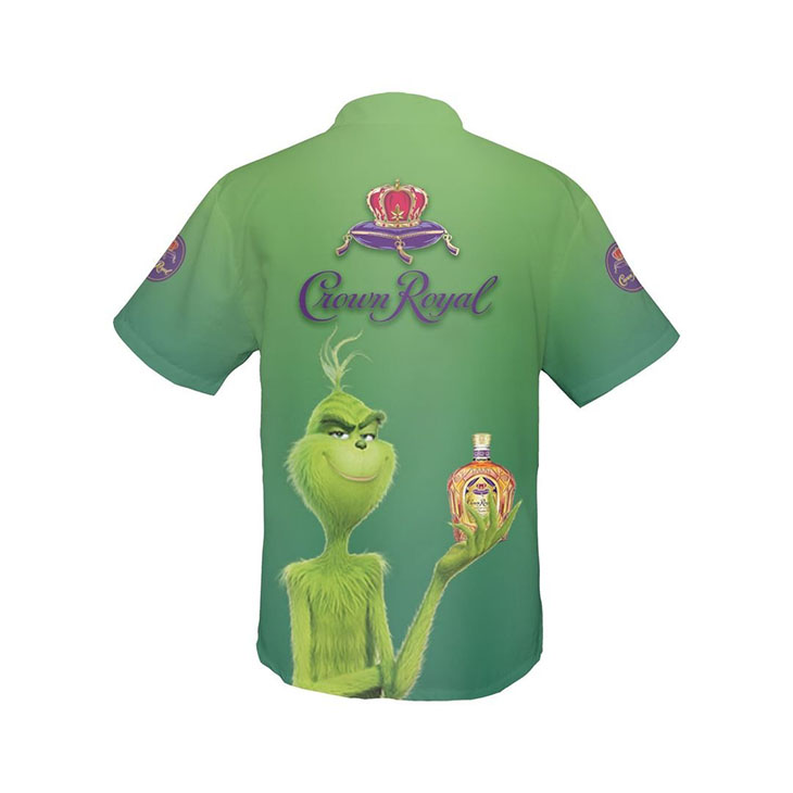 Grinch Crown Royal Hawaiian Shirt Grinch Crown Royal Hawaiian Shirt