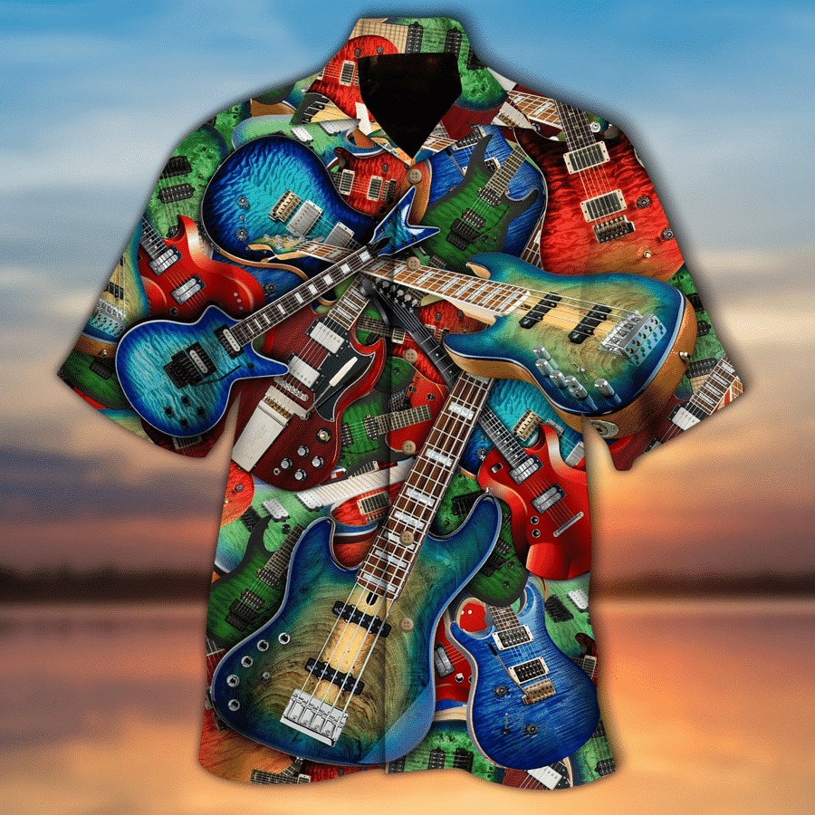 Guiter The Soul Hawaiian Shirt Guiter The Soul Hawaiian Shirt