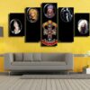 Guns N Roses - Sport 5 Panel Canvas Art Wall Decor