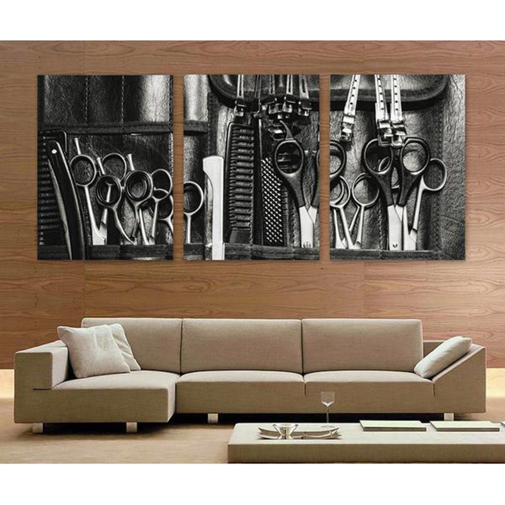 Haircare Masterpiece 3-Piece Hair Salon Decor - 3 Panel Canvas Art Wall Decor Haircare Masterpiece 3-Piece Hair Salon Decor - 3 Panel Canvas Art Wall Decor