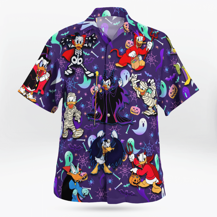 Halloween Duck Funny Hawaiian Shirt Halloween Duck Funny Hawaiian Shirt