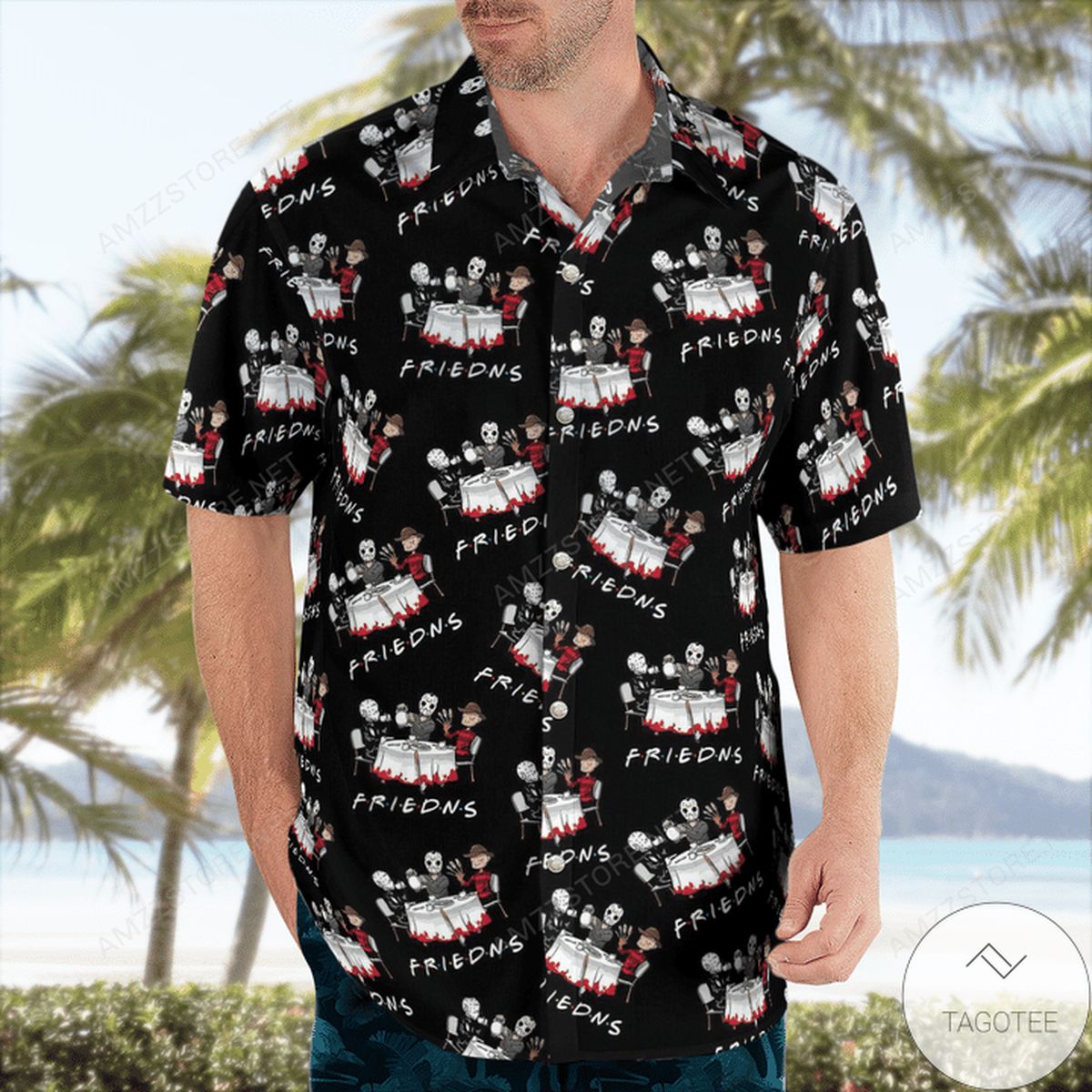 Halloween Friend Hawaiian Shirt Halloween Friend Hawaiian Shirt