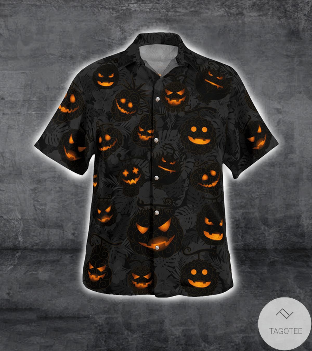 Halloween Fruit Devil One Piece Hawaiian Shirt Halloween Fruit Devil One Piece Hawaiian Shirt