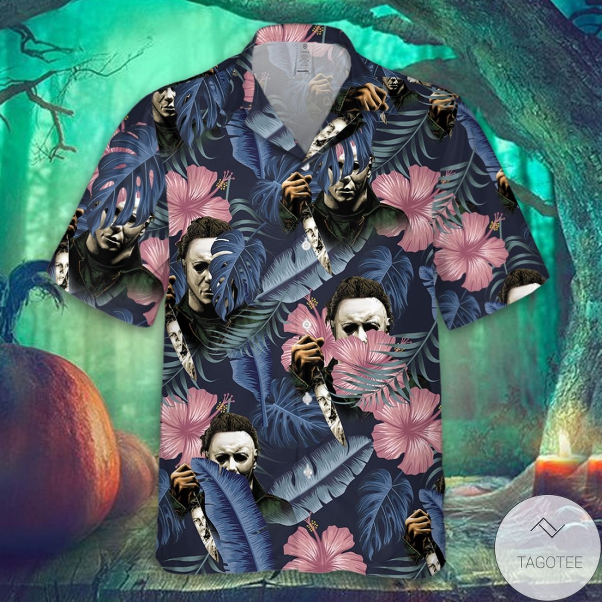 Halloween Michael Myers Hawaiian Shirt Halloween Michael Myers Hawaiian Shirt