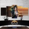 Hanzo Female - Gaming 5 Panel Canvas Art Wall Decor
