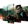 Harry Potter Character 05 - Movie 5 Panel Canvas Art Wall Decor