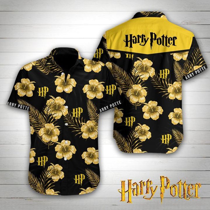 Harry Potter Hawaiian Shirt Summer Button Up Harry Potter Hawaiian Shirt Summer Button Up