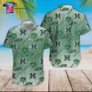 Hawaii Rainbow Warriors Tropical Hawaiian Shirt