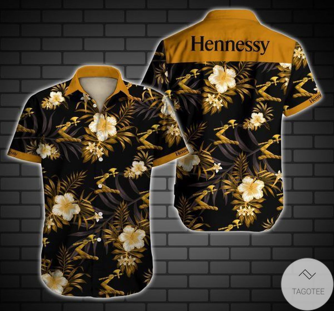 Hennessy Hawaiian Shirt Hennessy Hawaiian Shirt
