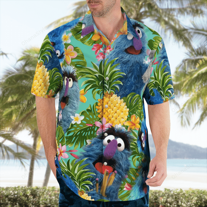 Herry Monster Hawaiian Shirt Herry Monster Hawaiian Shirt