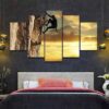 Hiking 4 - Sport 5 Panel Canvas Art Wall Decor