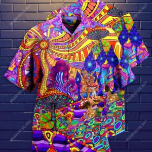Hippie Is My Life All Over Printed Hawaiian Shirt
