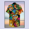Hippie Lion Hawaiian Shirt