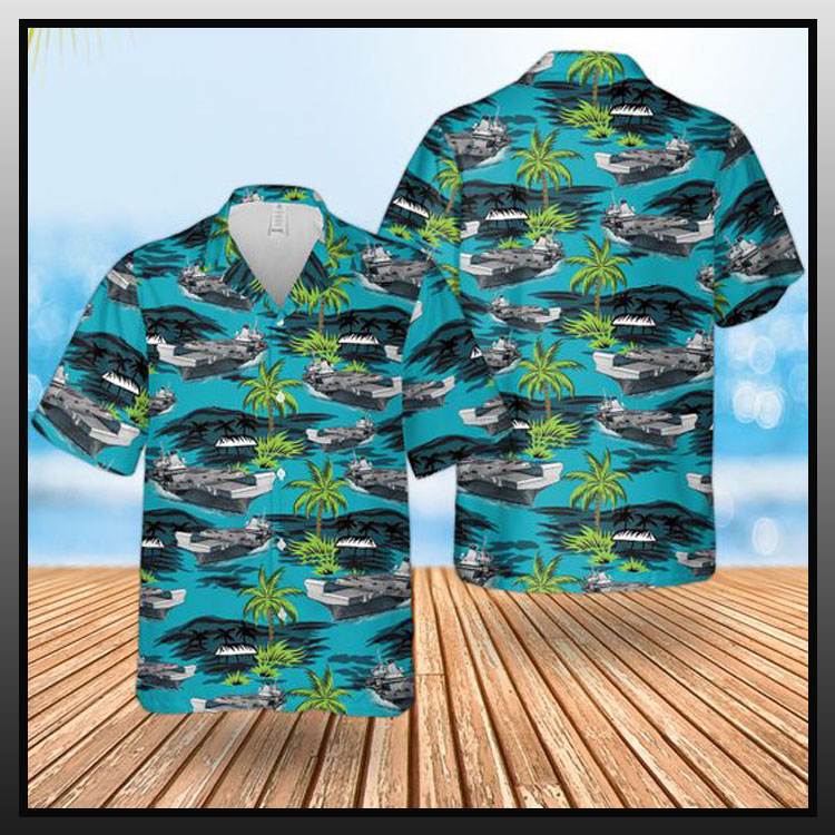 Hms Prince Of Wales Aircraft Carrier Hawaiian Shirt Hms Prince Of Wales Aircraft Carrier Hawaiian Shirt