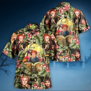 Hocus Pocus Halloween Hawaiian Shirt