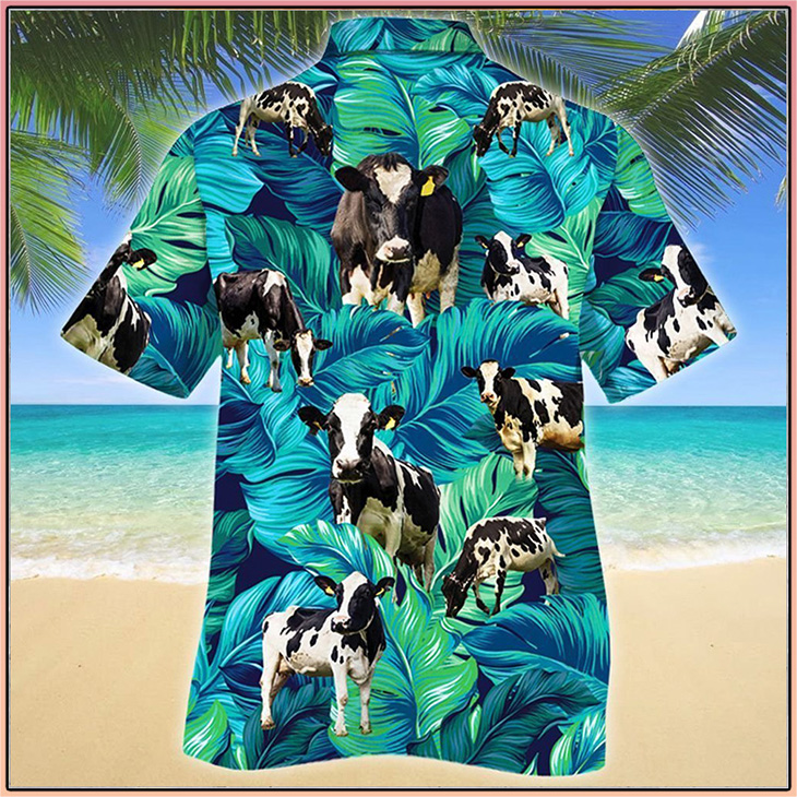 Holstein Friesian Catle Hawaiian Shirt Holstein Friesian Catle Hawaiian Shirt
