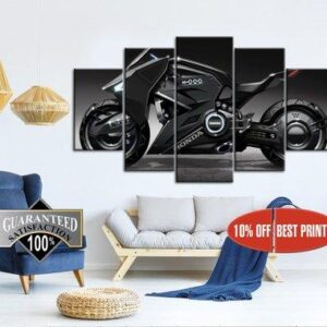 Honda Motogp - Automative 5 Panel Canvas Art Wall Decor