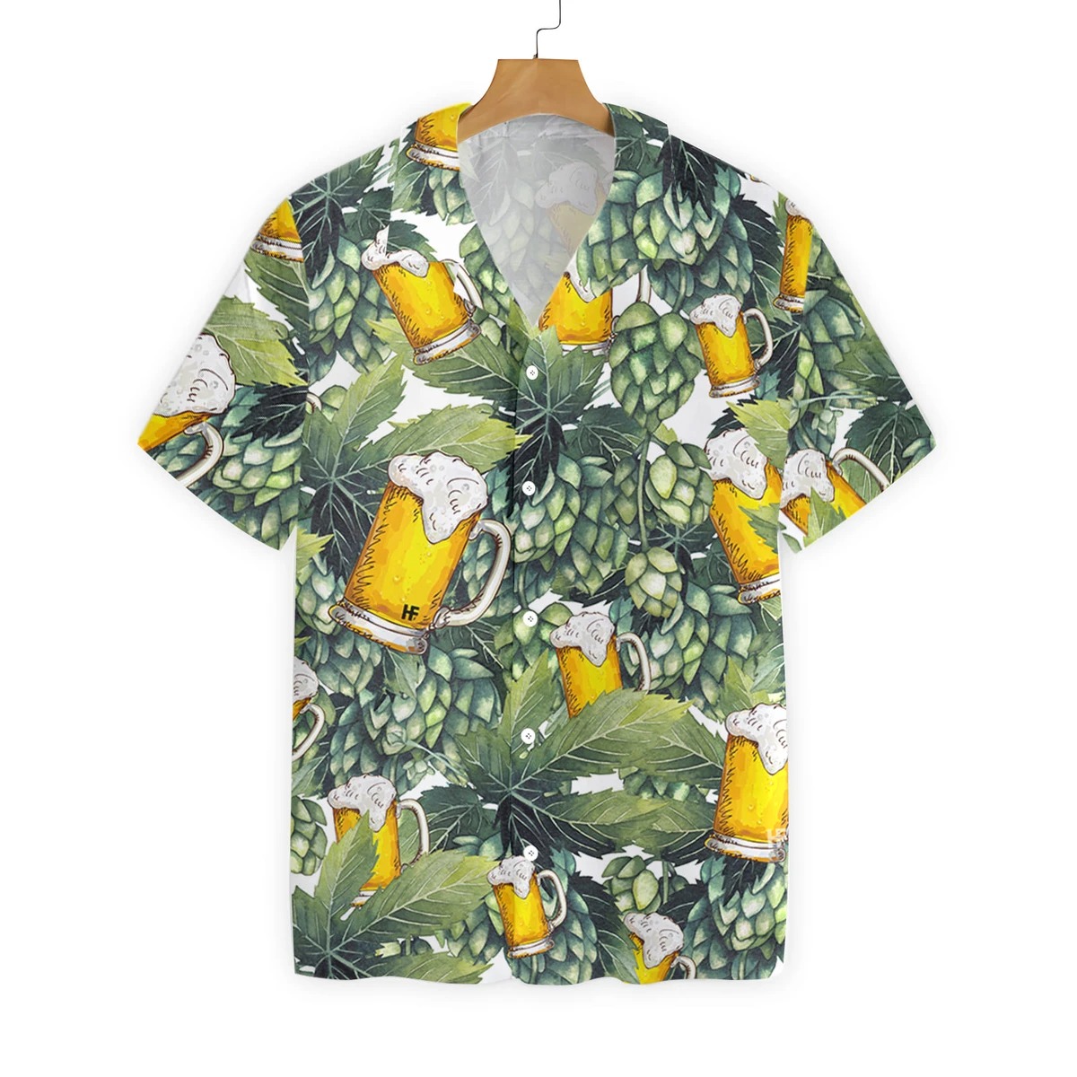 Hops And Craft Beer Hawaiian Shirt Hops And Craft Beer Hawaiian Shirt