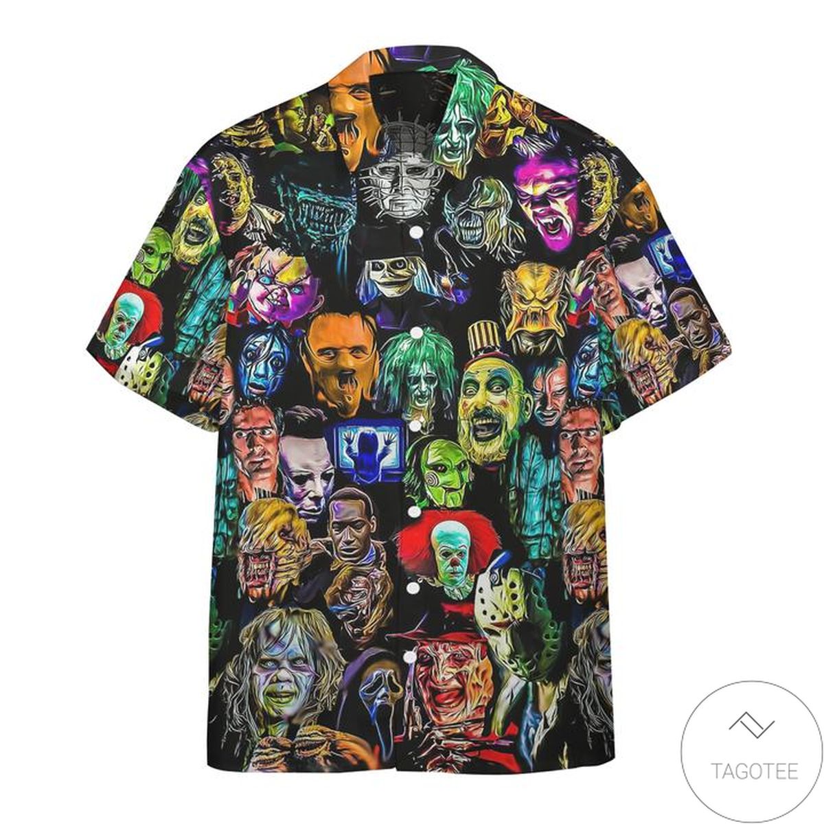 Horror Collection Characters Hawaiian Shirt Horror Collection Characters Hawaiian Shirt