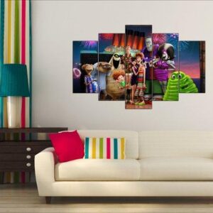 Hotel Transylvania - Cartoon 5 Panel Canvas Art Wall Decor