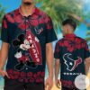 Houston Texans & Mickey Mouse Hawaiian Shirt