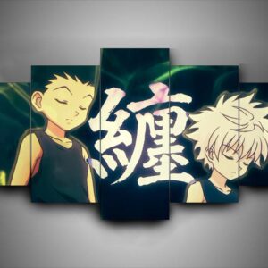 Hunter X Hunter 3 - Anime 5 Panel Canvas Art Wall Decor