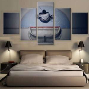 Ice Hockey 1 - Sport 5 Panel Canvas Art Wall Decor