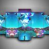 Imagine Dragons - Music 5 Panel Canvas Art Wall Decor
