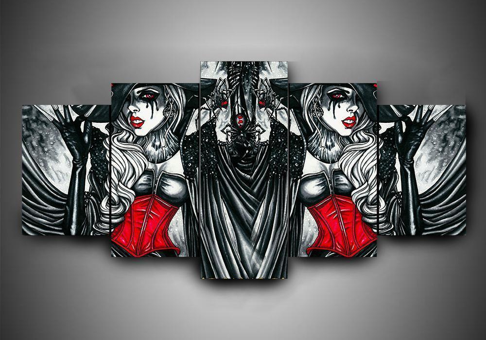 In This Moment - Music 5 Panel Canvas Art Wall Decor In This Moment - Music 5 Panel Canvas Art Wall Decor