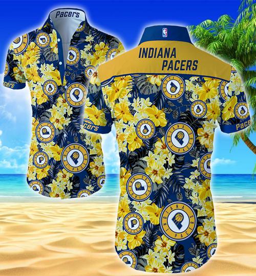 Indiana Pacers Hawaiian Shirt Summer Button Up Indiana Pacers Hawaiian Shirt Summer Button Up