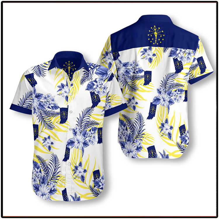 Indiana Proud Proud Hawaiian Shirt Indiana Proud Proud Hawaiian Shirt