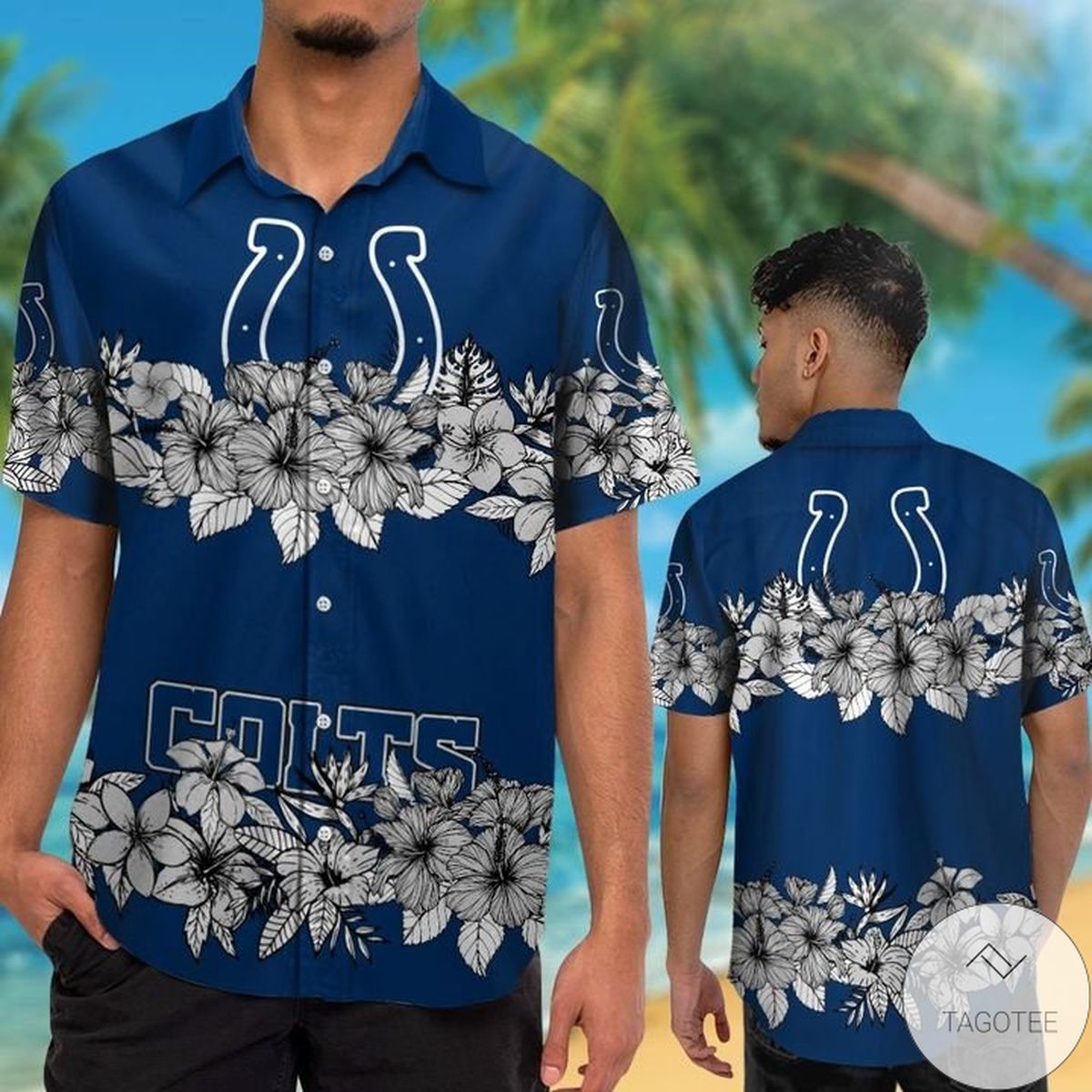 Indianapolis Colts Hawaiian Shirt Indianapolis Colts Hawaiian Shirt