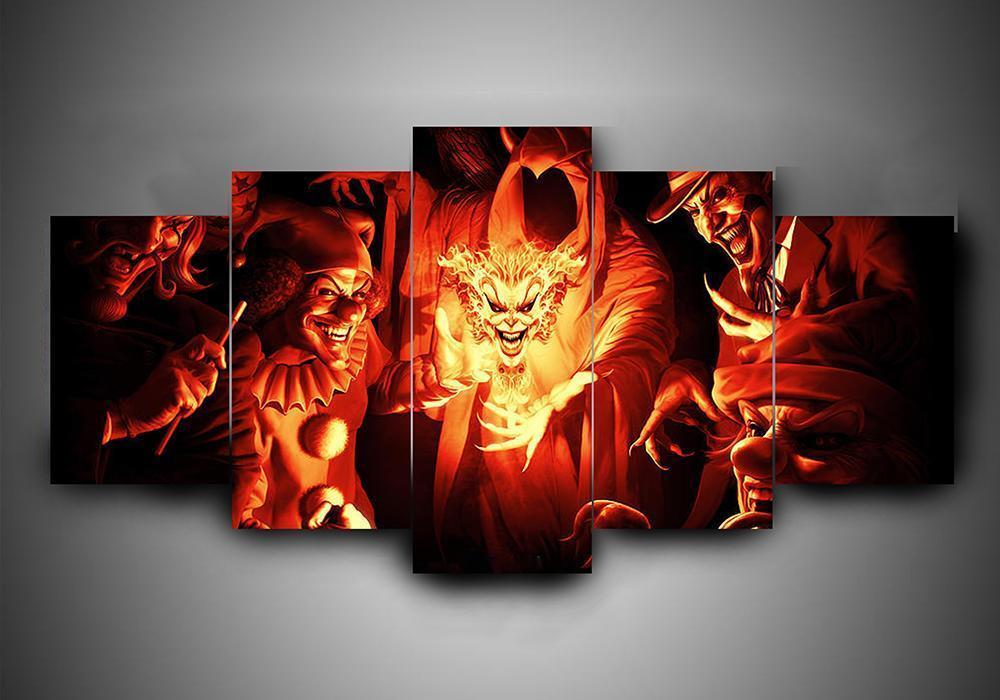 Insane Clown Posse - Music 5 Panel Canvas Art Wall Decor Insane Clown Posse - Music 5 Panel Canvas Art Wall Decor