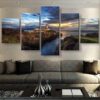 Ireland Landacape - Nature 5 Panel Canvas Art Wall Decor