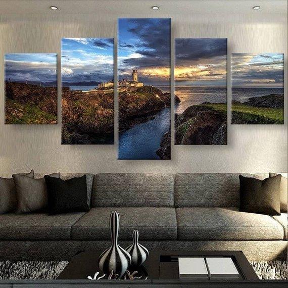 Ireland Landacape - Nature 5 Panel Canvas Art Wall Decor Ireland Landacape - Nature 5 Panel Canvas Art Wall Decor
