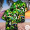 Irish Saint Patricks Day Cats Shamrocks Hawaiian Shirt