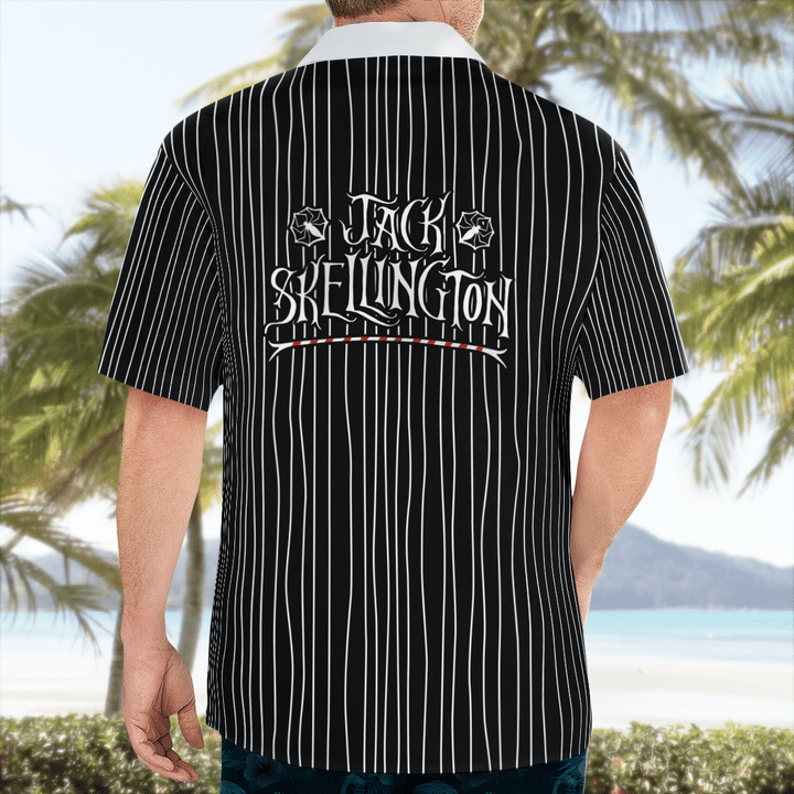 Jack Skellington Halloween Cosplay Hawaiian Shirt Jack Skellington Halloween Cosplay Hawaiian Shirt