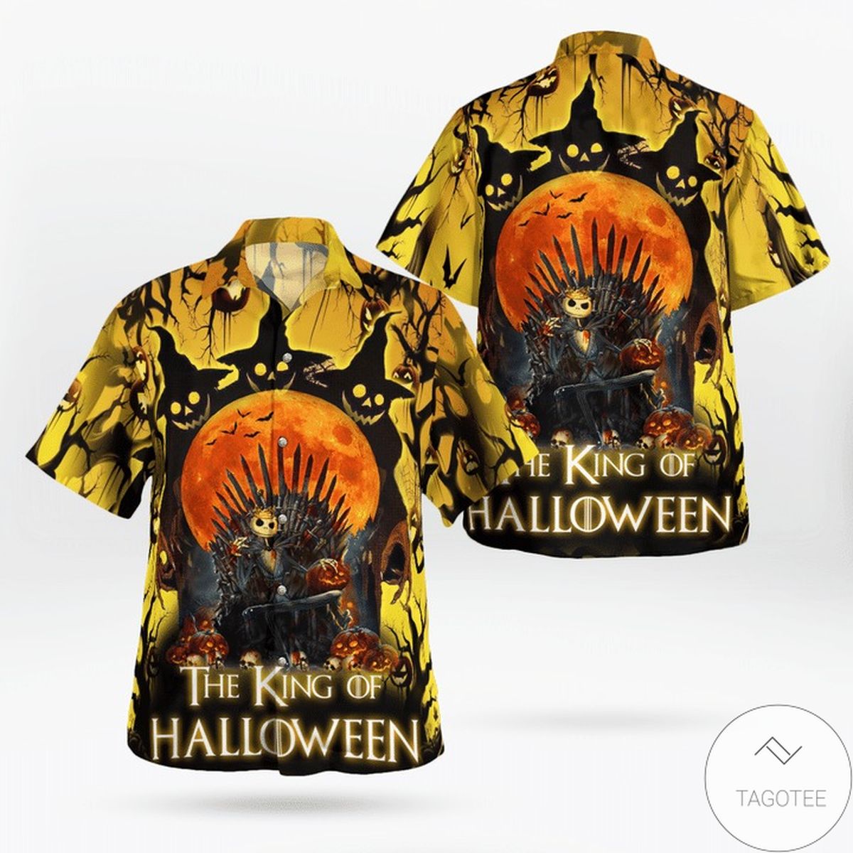 Jack The King Of Halloween Hawaiian Shirt Jack The King Of Halloween Hawaiian Shirt
