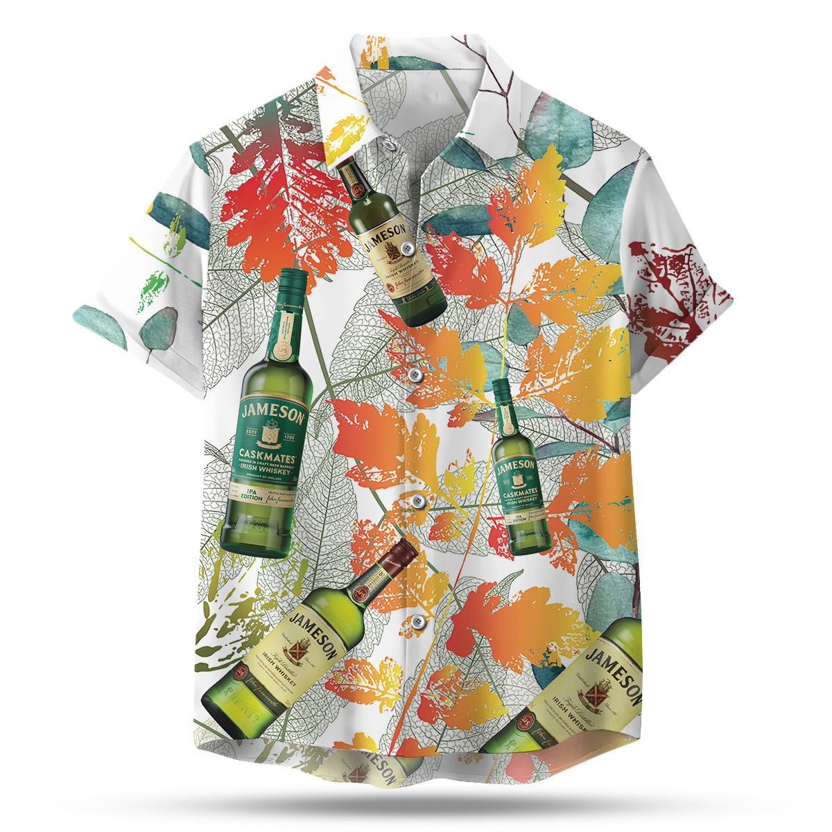 Jameson Irish Whiskey Hawaiian Shirt Jameson Irish Whiskey Hawaiian Shirt
