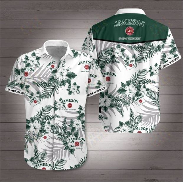 Jameson Irish Whiskey Logo Hawaiian Shirt Jameson Irish Whiskey Logo Hawaiian Shirt