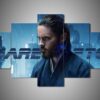 Jared Leto - Famous Person 5 Panel Canvas Art Wall Decor